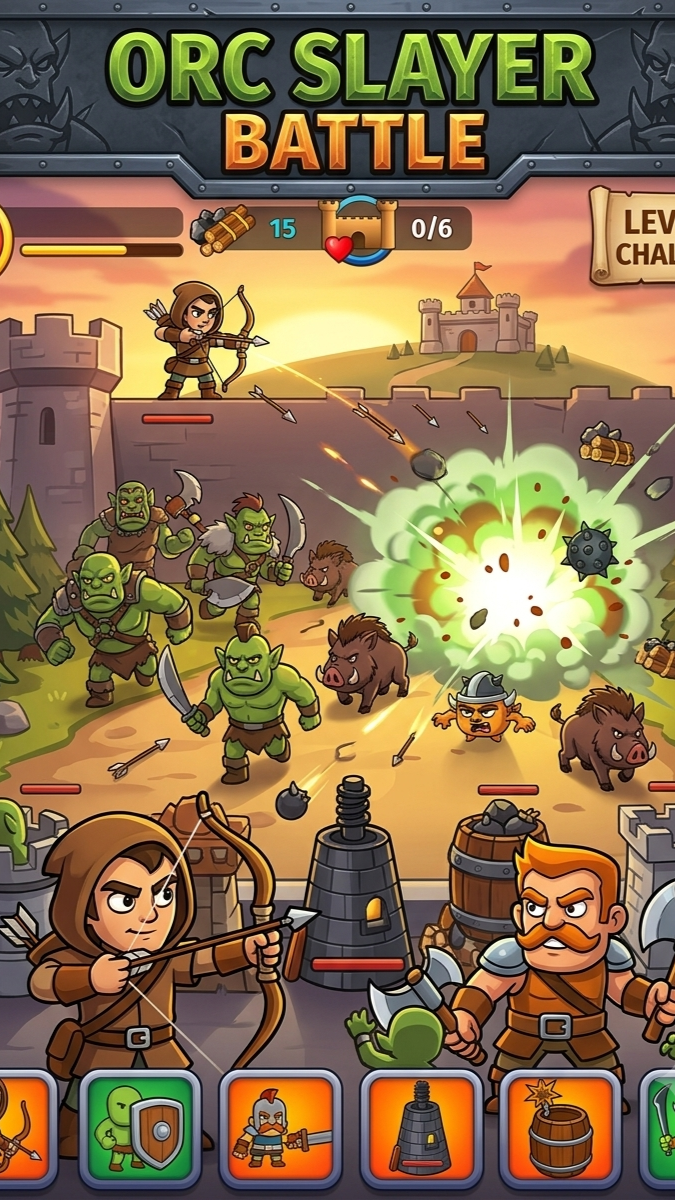 Orc Slayer Battle coderbeach